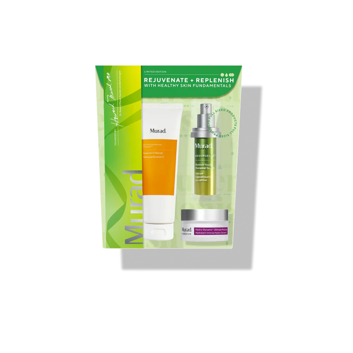 Rejuvenate + Replenish With Healthy Skin Fundamentals Gift Set