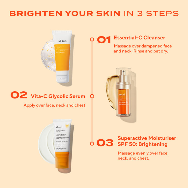 Superactive Moisturiser SPF 50: Brightening