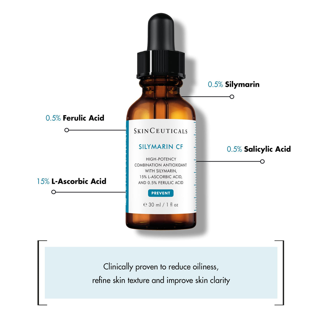 SkinCeuticals Silymarin CF Vitamin C Serum For Oily Skin