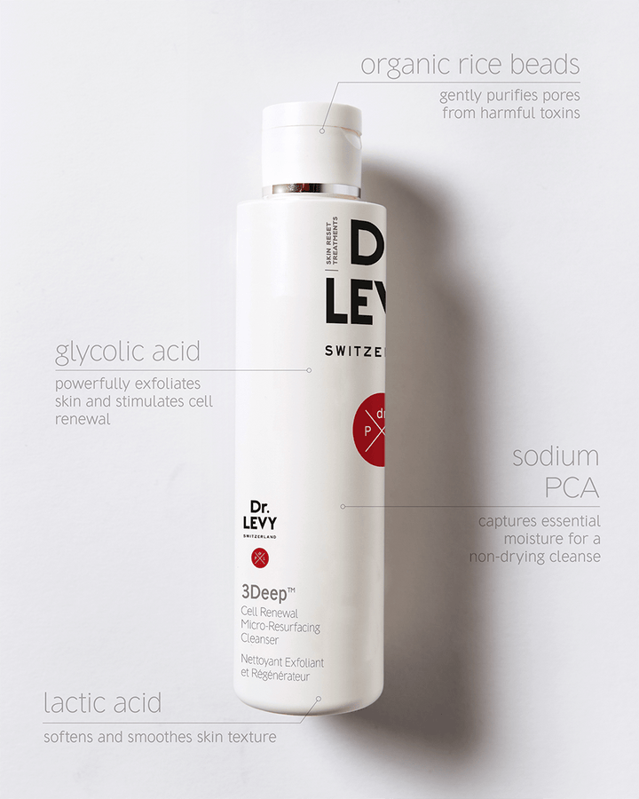 Dr LEVY Switzerland 3Deep Renewal Micro-Resurfacing Cleanser